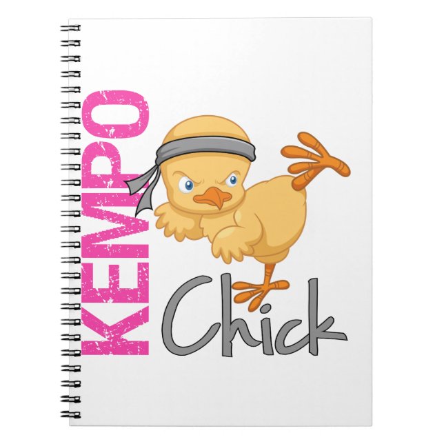 Kempo Chick Notebook (Front)