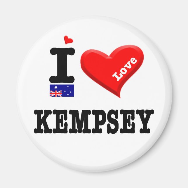 KEMPSEY - I Love Magnet (Front)