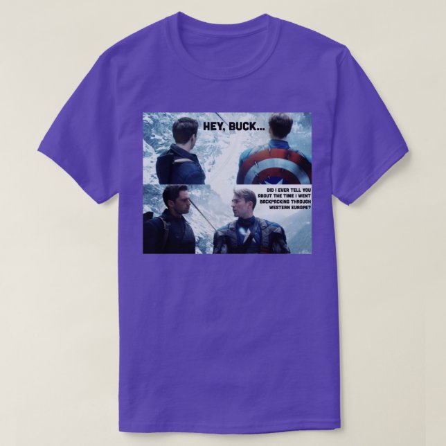 Ken Adams Backpack Story T-Shirt (Design Front)