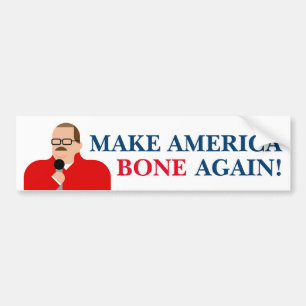 Ken Bone Bumper Sticker "Make America Bone Again!"