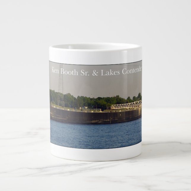 Ken Booth Sr. & Lakes Contender jumbo mug (Front)