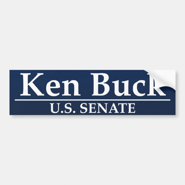 Ken Buck for Senate Bumper Sticker (Front)