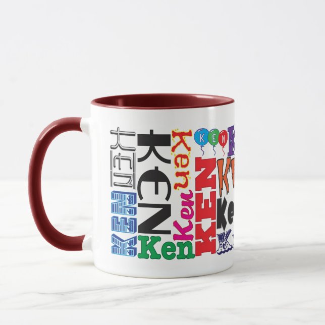 Ken Coffee Mug (Left)