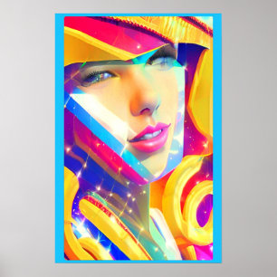 Ken Gage Sailor Twift Space Princess Poster