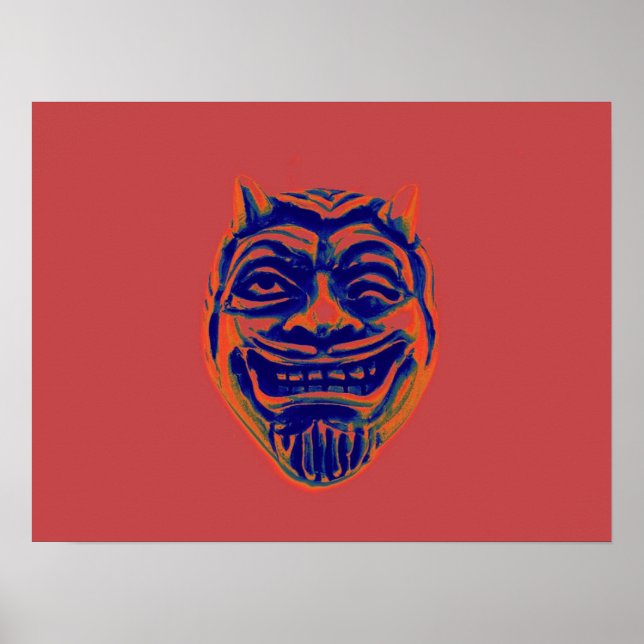 Ken Gauge Many Devils, One Satan Speciality Poster (Front)