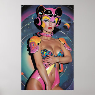 Ken Gauge New Year's Eve Fembot 123123 Poster