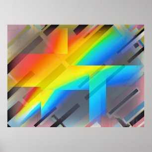 Ken Gauge Nothiiing Surrealist Abstract Fine Art Poster