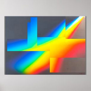 Ken Gauge Nothiing Surrealist Abstract Fine Art Poster