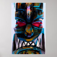 Ken Gauge Tiki Magestique Pop Surrealism