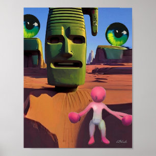 Ken Gauge Womboing Around in the Wilder-Bliss Poster