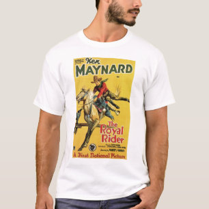 Ken Maynard 1929 vintage movie poster T-shirt