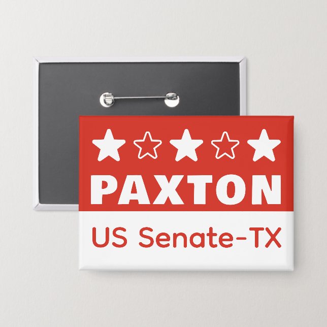 Ken PAXTON for US Senate Texas 2026 (Front/Back)