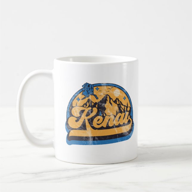 Kenai, Alaska Coffee Mug (Left)