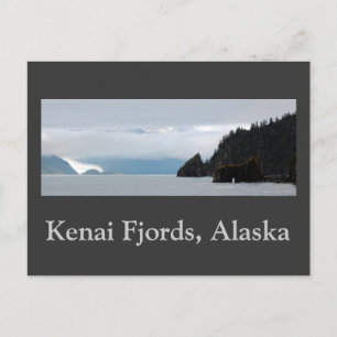 Kenai fjords 30inch panorama, Kenai Fjords, Alaska Postcard