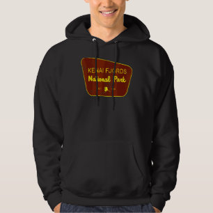Kenai Fjords National Park Alaska Nature Distresse Hoodie