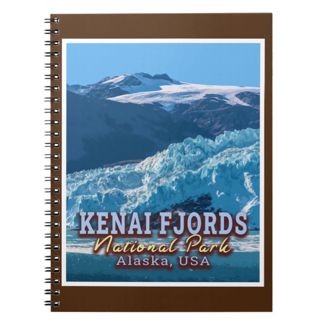 KENAI FJORDS NATIONAL PARK - ALASKA UNITED STATES NOTEBOOK (Front)