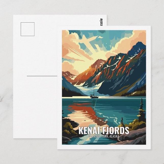 Kenai Fjords National Park Alaska USA  Postcard (Front/Back)