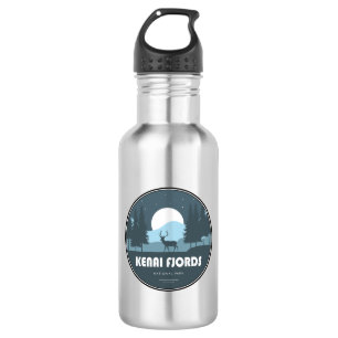 Kenai Fjords National Park Deer 532 Ml Water Bottle