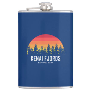 Kenai Fjords National Park Hip Flask