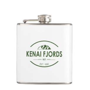 Kenai Fjords National Park Hip Flask