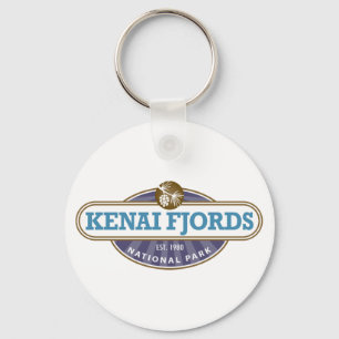 Kenai Fjords National Park Key Ring