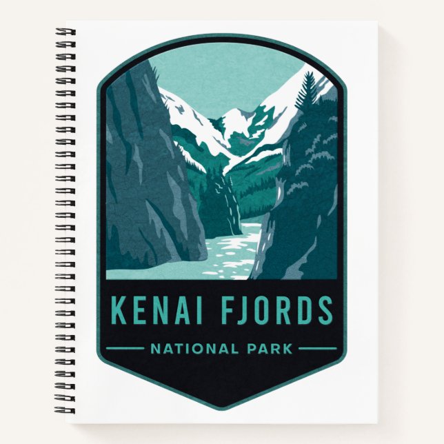 Kenai Fjords National Park Notebook (Front)