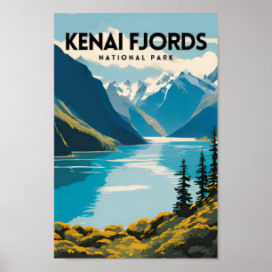 Kenai Fjords National Park Poster