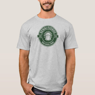 Kenai Fjords National Park Sun Trees T-Shirt