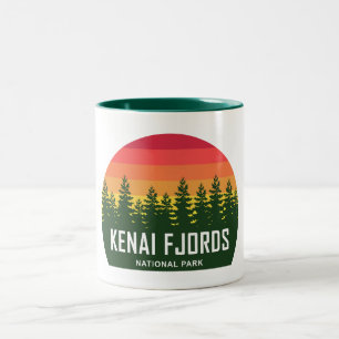 Kenai Fjords National Park Two-Tone Coffee Mug