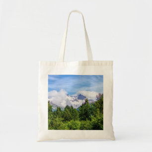 Kenai Fjords Snowy Mountains Tote Bag