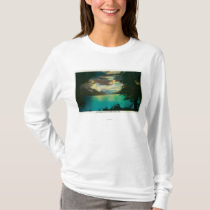 Kenai Lake, Alaska with Storm Gathering T-Shirt