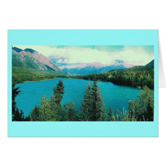 Kenai Lake, Cooper Landing, Alaska Card