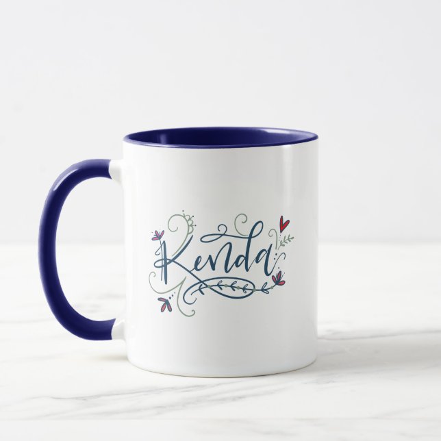 Kenda - Custom Lettering Order - Mug (Left)