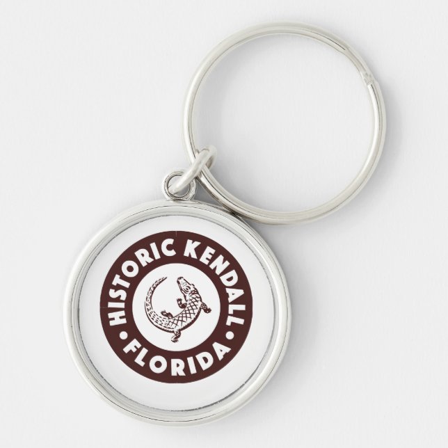 Kendall Florida Circle - Brown Kendall Florida Cir Key Ring (Front)