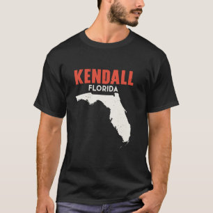 Kendall Florida USA State America Travel Floridian T-Shirt