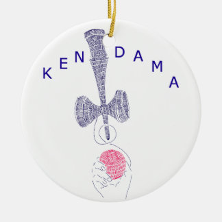 KENDAMA CERAMIC ORNAMENT