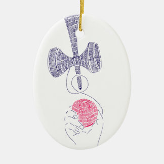 KENDAMA CERAMIC ORNAMENT