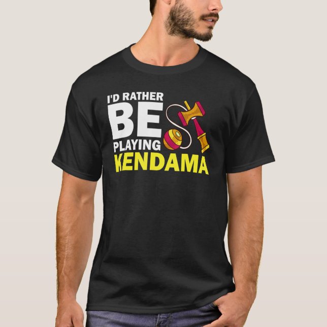 Kendama Trick Japanese Toy Ball Game Beginner 1 T-Shirt (Front)