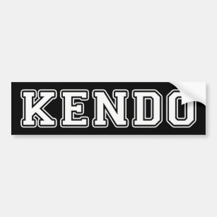 Kendo Bumper Sticker