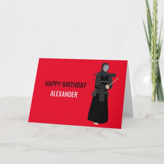 Kendo Card (Front)