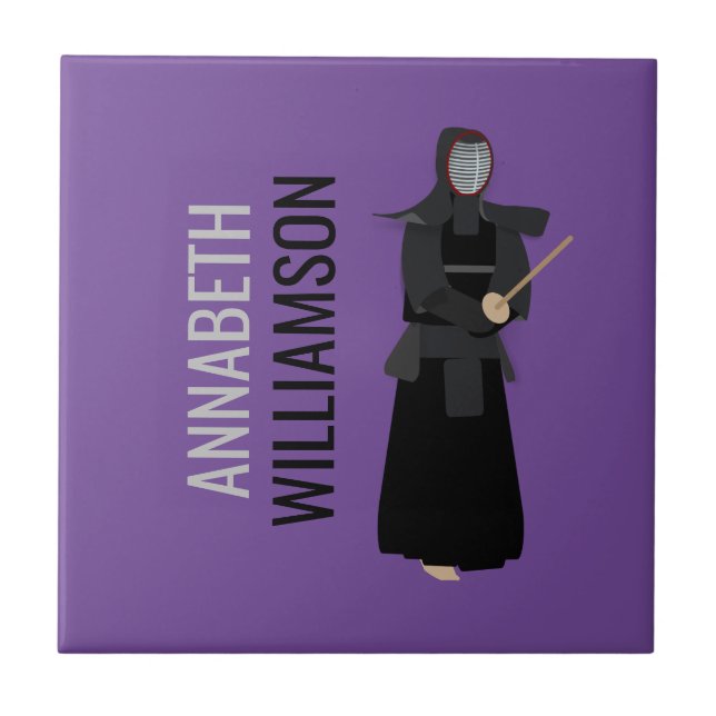Kendo Ceramic Tile (Front)