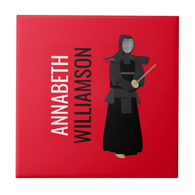 Kendo Ceramic Tile (Front)