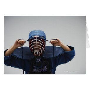 Kendo Fencer Fastening Mask 2