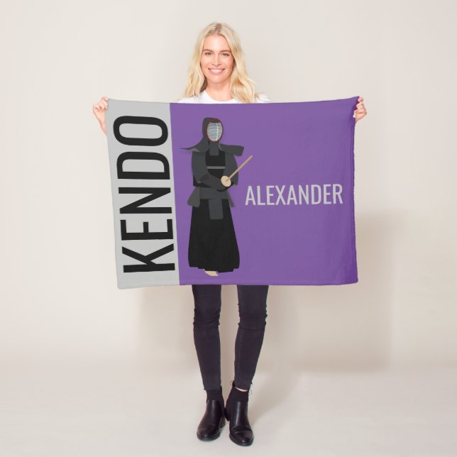 Kendo Fleece Blanket (In Situ)