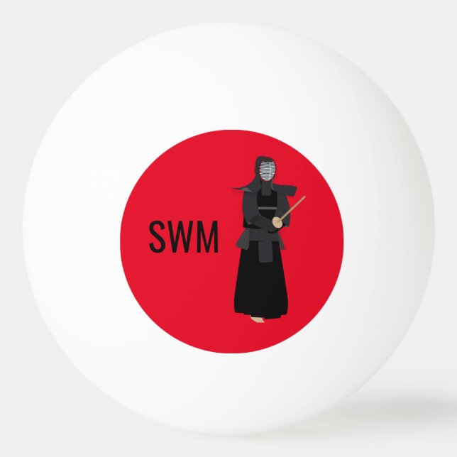 Kendo Ping Pong Ball (Front)