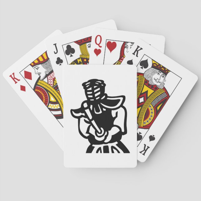 kendo playing cards (Back)