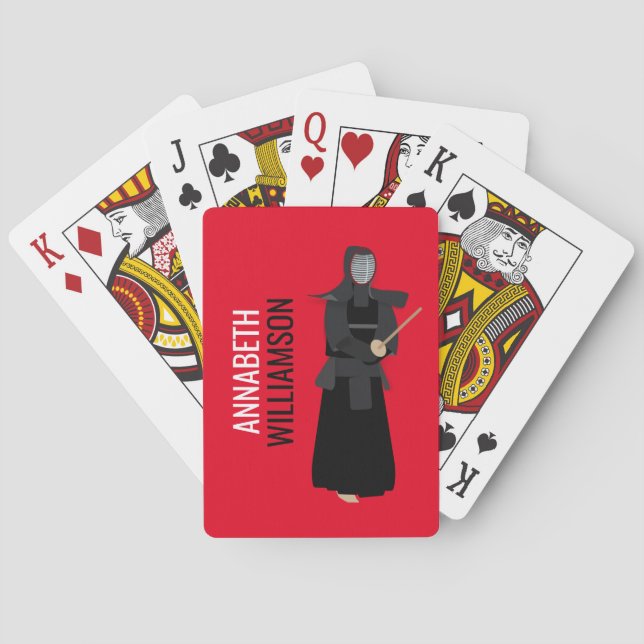 Kendo Playing Cards (Back)