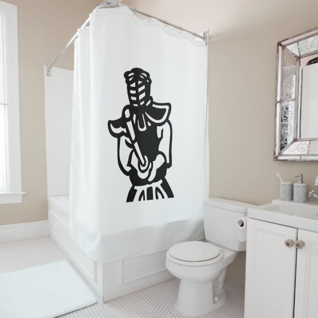 Kendo Shower Curtain (In Situ)