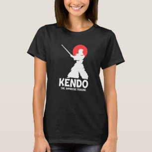 Kendo The Japanese Fencing Swordfighter Martial Sh T-Shirt