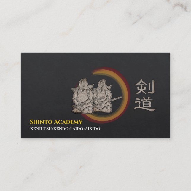 Kendoka Business Card (Front)